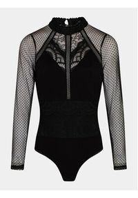 Morgan Body 241-TJULIE Czarny Slim Fit. Kolor: czarny. Materiał: wiskoza #2