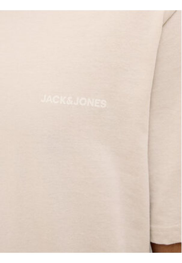 Jack & Jones - Jack&Jones Piżama Everest 12273635 Beżowy Standard Fit. Kolor: beżowy. Materiał: bawełna
