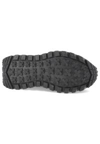 Czarne Modne Sneakersy Filippo Stylowe Obuwie Na Platformie. Okazja: na spacer, na co dzień. Zapięcie: sznurówki. Kolor: czarny. Materiał: zamsz, skóra. Szerokość cholewki: normalna. Obcas: na platformie. Styl: elegancki #6