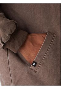 Quiksilver Kurtka jeansowa Shaper Pad EQYJK04174 Brązowy Regular Fit. Kolor: brązowy. Materiał: bawełna #3