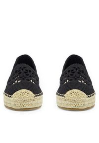 Jenny Fairy Espadryle WSS21119-01 Czarny. Kolor: czarny. Materiał: materiał