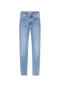 Wrangler - WRANGLER DAMSKIE SPODNIE JEANSOWE HIGH SKINNY BLUE LOVE 112342896 #6