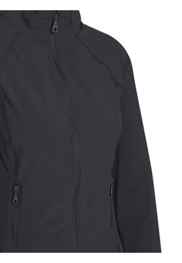 GIRLFRIEND COLLECTIVE - Girlfriend Collective Bluza techniczna Estrella 2030 Czarny Slim Fit. Kolor: czarny. Materiał: syntetyk