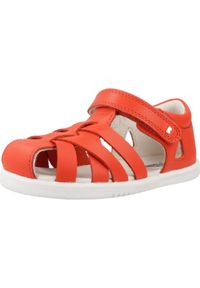 Sandały BOBUX TROPICANA II Pomarańczowy. Kolor: pomarańczowy. Materiał: skóra. Sezon: lato