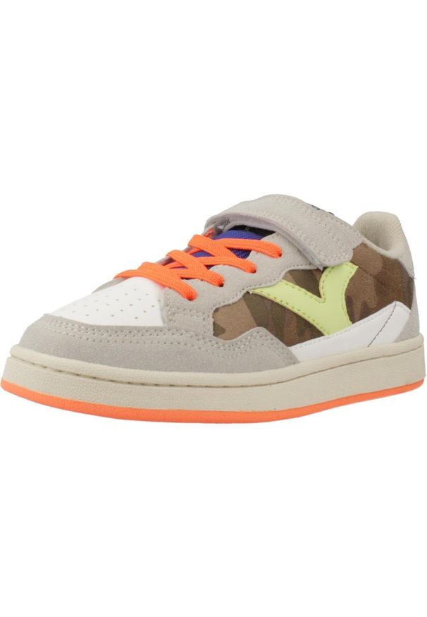 Buty VICTORIA SMASH KID FUNN Zielony. Kolor: zielony. Materiał: tkanina, syntetyk. Sport: turystyka piesza