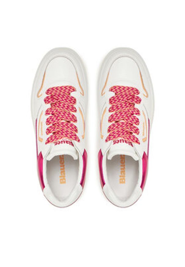 Blauer Sneakersy S5EMERY03/LEM Biały. Kolor: biały. Materiał: skóra