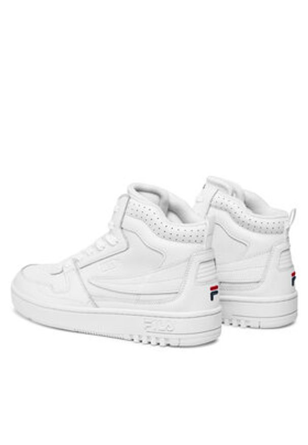 Fila Sneakersy Fxventuno L Mid FFM0156.10004 Biały. Kolor: biały. Materiał: skóra