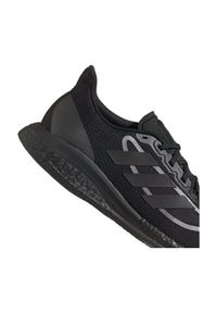 Adidas - Buty do biegania adidas Supernova+ M FX6649 czarne szare. Kolor: szary, czarny, wielokolorowy. Materiał: guma, materiał. Szerokość cholewki: normalna. Sezon: wiosna. Sport: bieganie
