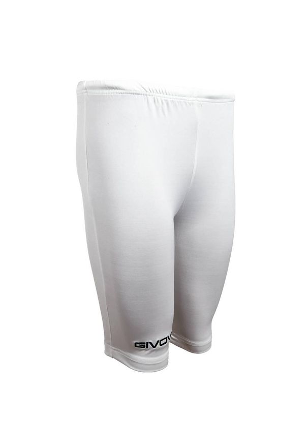 Givova - Męskie Spodenki Bermudy Base Layer. Kolor: biały