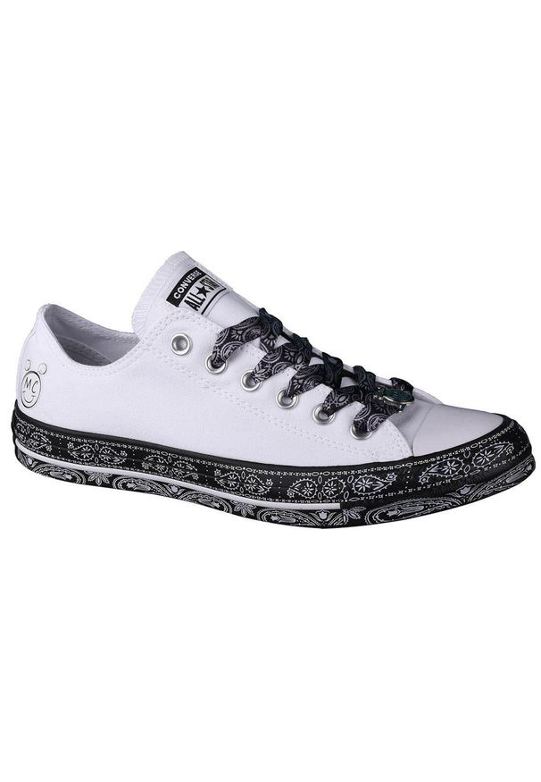 Buty do chodzenia damskie, Converse X Miley Cyrus Chuck Taylor All Star. Kolor: biały. Model: Converse All Star. Sport: turystyka piesza