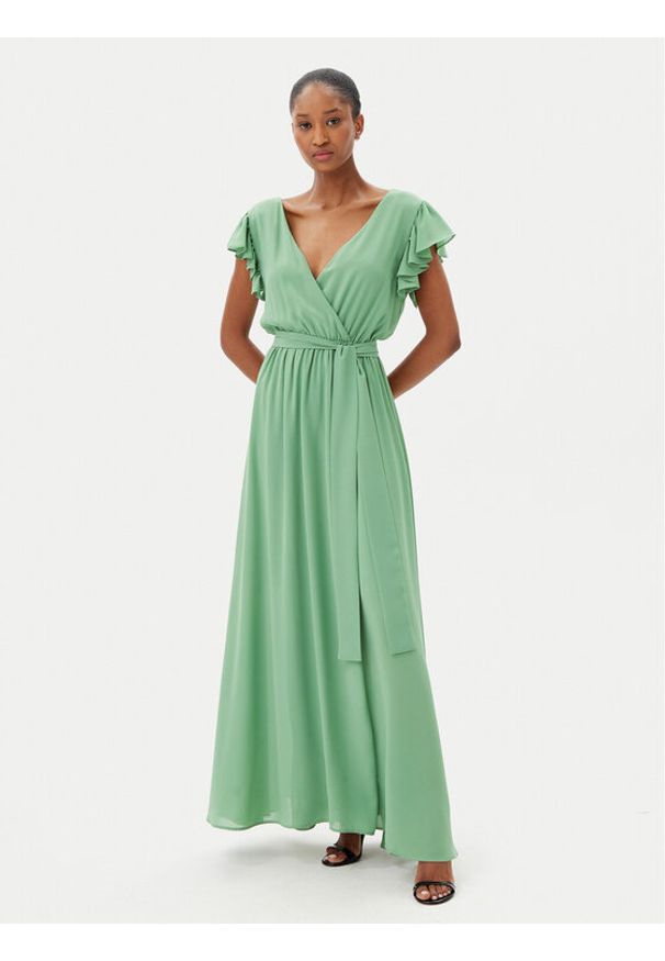 Artigli Sukienka wieczorowa ACAB002296 312 Zielony Regular Fit. Kolor: zielony. Materiał: syntetyk. Styl: wizytowy