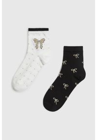 MOODO - Skarpety 2-pack. Materiał: poliester, bawełna, elastan #1
