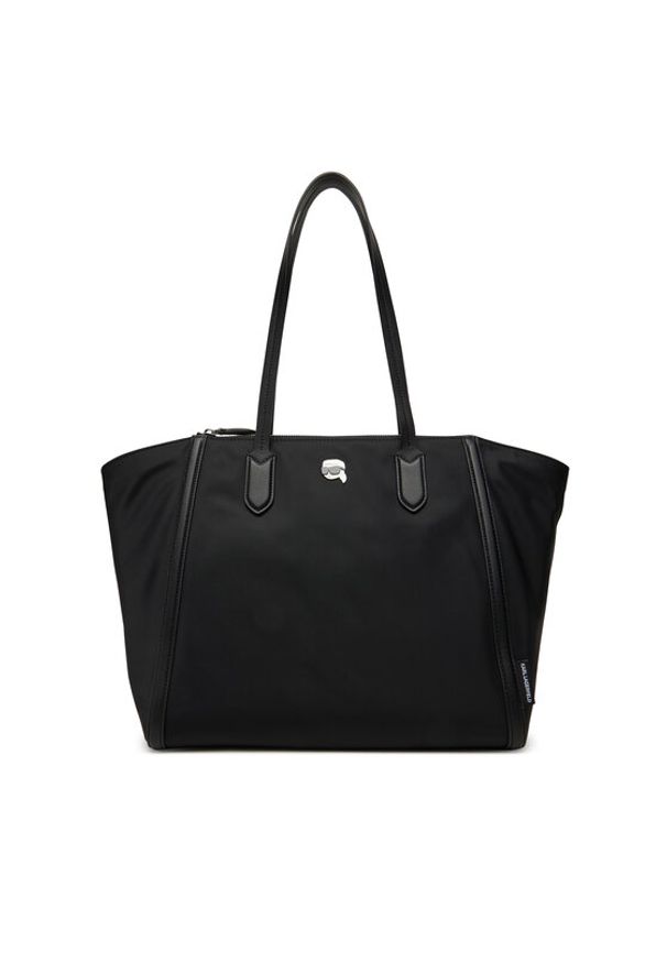 Karl Lagerfeld - KARL LAGERFELD Torebka A3W30117 Czarny. Kolor: czarny. Materiał: skórzane