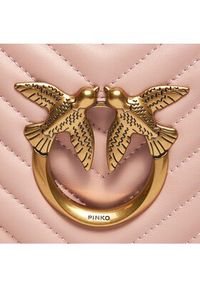 Pinko Torebka Love Click Baguette Mini 100068 A0GK Różowy. Kolor: różowy. Materiał: skórzane #4