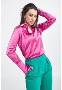 Patrizia Pepe - Koszula damska satynowa PATRIZIA PEPE. Materiał: satyna #3