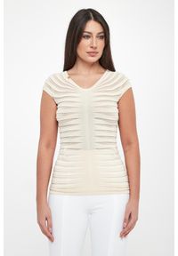 Elisabetta Franchi - Bluzka damska z tiulu ELISABETTA FRANCHI. Materiał: tiul #2