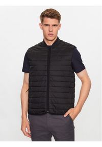 Calvin Klein Bezrękawnik K10K111462 Czarny Regular Fit. Kolor: czarny. Materiał: syntetyk. Długość rękawa: bez rękawów