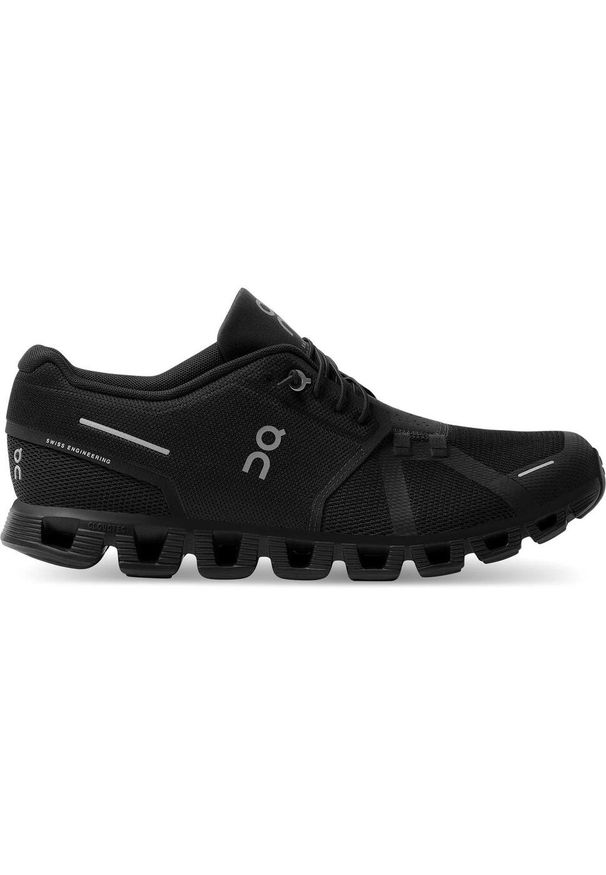 Buty do chodzenia męskie On Running Cloud 5. Kolor: czarny. Materiał: tkanina. Sport: turystyka piesza, bieganie
