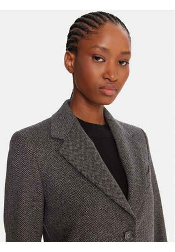 Weekend Max Mara Marynarka Dilly 2525916022 Szary Regular Fit. Kolor: szary. Materiał: syntetyk