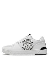 Versace Jeans Couture Sneakersy 76YA3SJ1 Biały. Kolor: biały #3