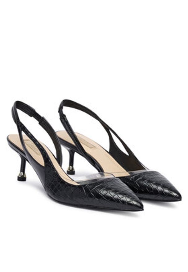 Liu Jo Szpilki Deva 09 SA6023 EX068 Czarny. Kolor: czarny. Materiał: skóra. Obcas: na szpilce