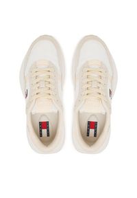 Tommy Jeans Sneakersy Modern Runner Mix EN0EN03100 Biały. Kolor: biały. Materiał: zamsz, skóra #5