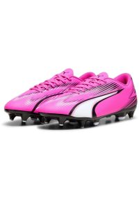 Buty piłkarskie Puma Ultra Play Mxsg, Dla obu płci. Kolor: fioletowy, wielokolorowy, różowy. Sport: piłka nożna
