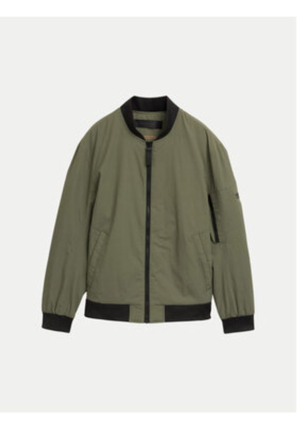 Tom Tailor Denim Kurtka bomber 1043828 Zielony Regular Fit. Kolor: zielony. Materiał: syntetyk