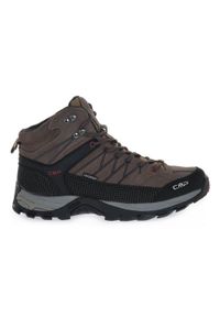 Buty trekkingowe CMP Rigel Waterproof. Kolor: czarny, brązowy, wielokolorowy. Materiał: syntetyk. Sport: turystyka piesza #1