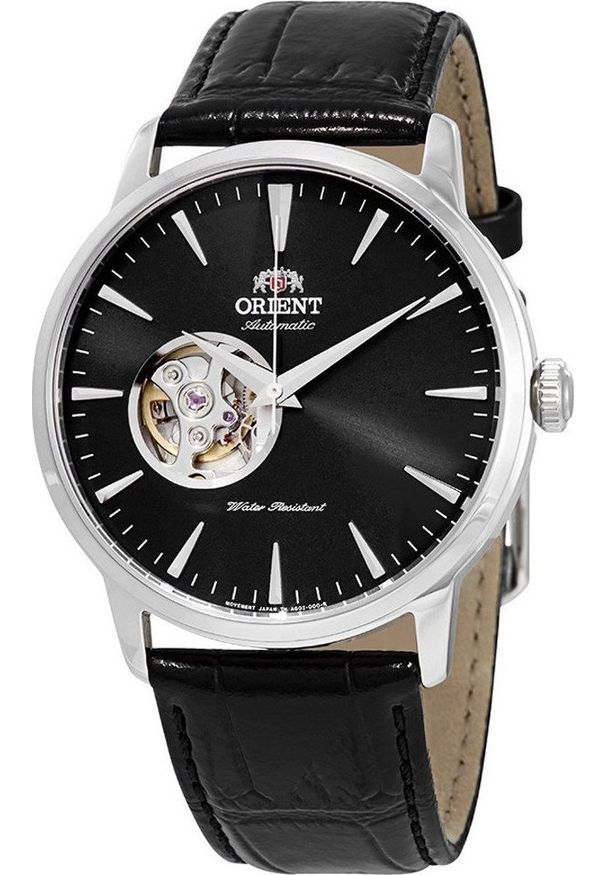 orient - Zegarek Orient Zegarek męski Orient FAG02004B0 czarny. Kolor: czarny
