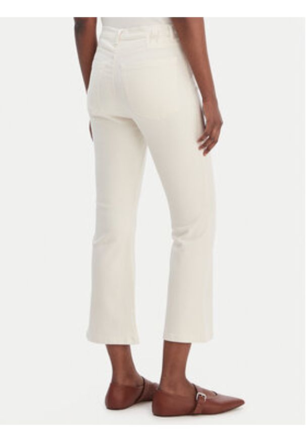 Marella Jeansy Ronco 2613131055 Écru Slim Fit. Kolor: kremowy
