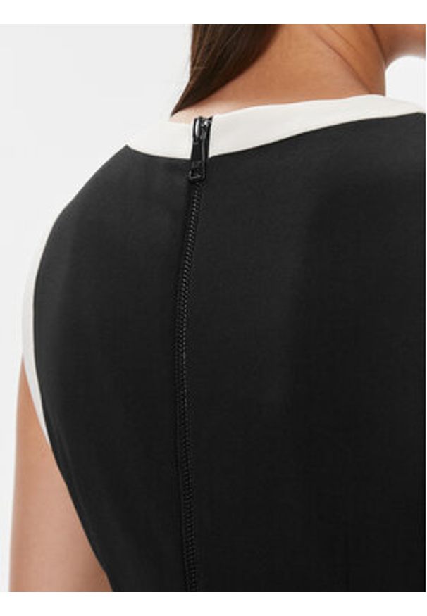 DKNY Sukienka codzienna DD3K1450 Czarny Regular Fit. Okazja: na co dzień. Kolor: czarny. Materiał: syntetyk. Typ sukienki: proste. Styl: casual