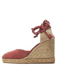 Castañer Espadryle Carina/8/007 021740 Różowy. Kolor: różowy. Materiał: skóra, zamsz