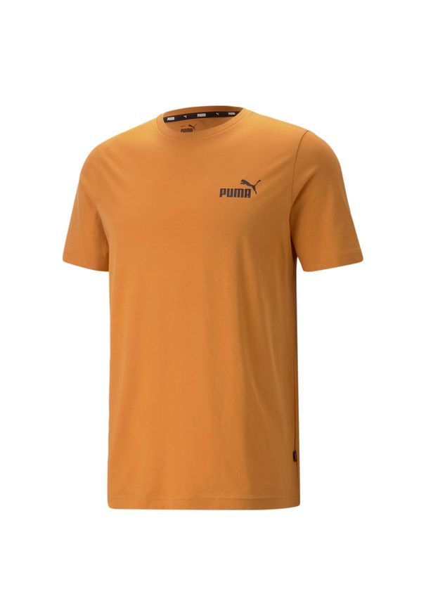 Koszulka Puma Męska 2XL Glina - Esencjonalna i Wygodna. Kolor: beżowy, wielokolorowy, brązowy. Materiał: bawełna. Sport: bieganie