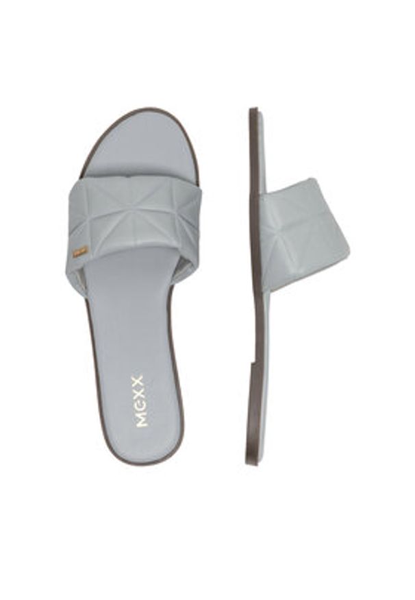 MEXX Klapki WYL021123-02 Niebieski. Kolor: niebieski. Materiał: skóra