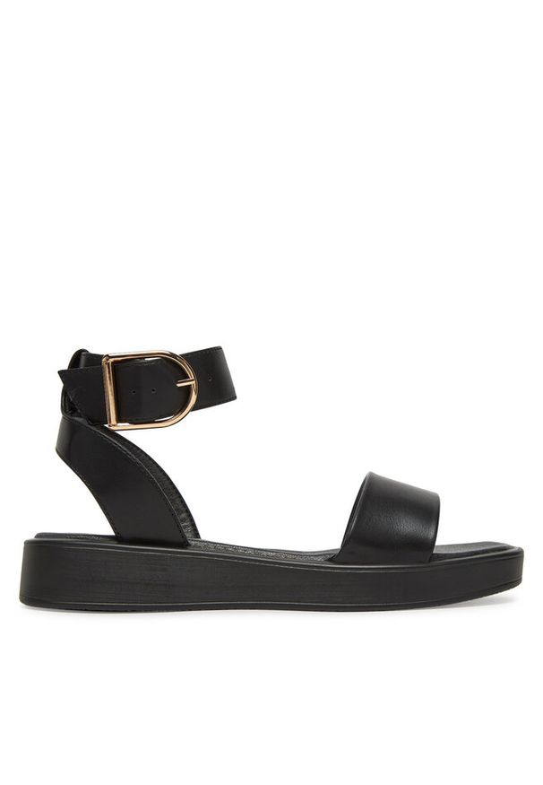 Jenny - Sandały JENNY. Kolor: czarny