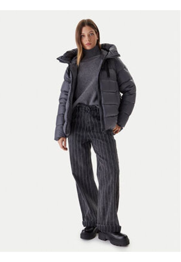 Bomboogie Kurtka puchowa Rome GW6012TDLC5 Szary Regular Fit. Kolor: szary. Materiał: syntetyk