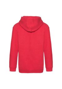 FRUIT OF THE LOOM - Bluza Z Kapturem Premium Dla Dzieci. Typ kołnierza: kaptur. Kolor: czerwony