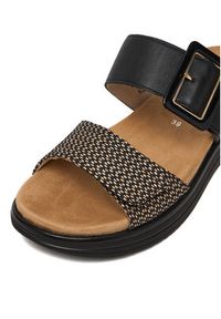 Remonte Klapki CEO-D1J61-03 Czarny. Kolor: czarny. Materiał: skóra #4