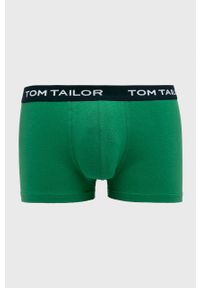 Tom Tailor Denim - Bokserki (3-pack). Kolor: czerwony. Materiał: denim