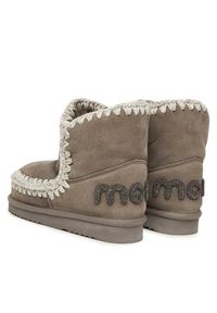 Mou Śniegowce MU.FW101050A Czarny. Kolor: czarny. Materiał: zamsz, skóra #4