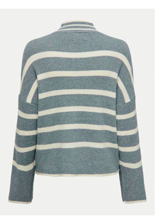 only - ONLY Sweter Fibi 15259096 Zielony Regular Fit. Kolor: zielony. Materiał: wiskoza