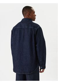 Hugo - HUGO Koszula jeansowa Ebolt 50556349 Granatowy Oversize. Kolor: niebieski. Materiał: bawełna #5