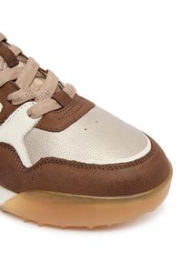 Replay - REPLAY Sneakersy Field W GWS9H .000.C0014L Złoty. Kolor: złoty. Materiał: skóra #6