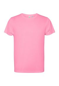 ROLY - Męska Koszulka Z Krótkim Rękawem Estoril. Kolor: czerwony, wielokolorowy, różowy. Długość rękawa: krótki rękaw. Długość: krótkie. Sport: turystyka piesza #1