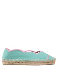 Espadryle Castañer. Kolor: zielony