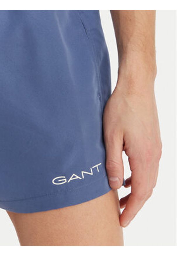 GANT - Gant Szorty kąpielowe 920006500 Niebieski Regular Fit. Kolor: niebieski. Materiał: syntetyk