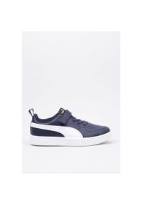 Buty do chodzenia dla dzieci Puma Rickie AC. Zapięcie: rzepy. Kolor: biały, niebieski, wielokolorowy. Materiał: materiał, syntetyk, guma. Szerokość cholewki: normalna. Sport: turystyka piesza #1