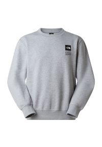Bluza unisex The North Face Celebration 0A8GATDYX1 - szare. Kolor: szary. Materiał: poliester, bawełna. Styl: elegancki. Sport: wspinaczka #1