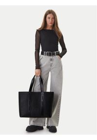 Hugo - HUGO Torebka Becky Gr 50558416 Czarny. Kolor: czarny. Materiał: skórzane #1